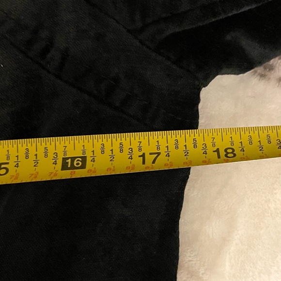 Free People Jacket Size Medium Lace-Up Sleeves Velvet Moto Jacket Romantic - Picture 14 of 16